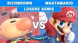 Smash Ultimate Tournament - MSM 174 Richbrown Vs Mastamario - Losers Semis