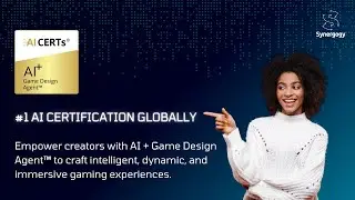 Best AI Certification in Game Design Agent | Autonomous Game Agents, AI NPCs & Intelligent Design