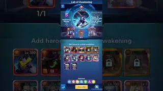 X HERO Idle Avengers, lab of Wakening, Dimension Runner Houston Legendary+