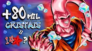 +80K de CRISTRAIS GARANTE o BOOHAN ULTRA 14 ESTRELAS? (Dragon Ball Legends)