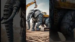 Machine and Animal Fusion 🧬🧬 #mutantplanet #trending #viral #shortvideos #animalfusion #machines