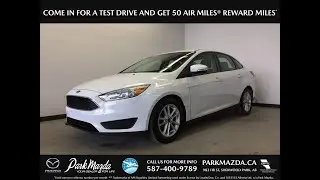 WHITE 2015 Ford Focus  Review Sherwood Park Alberta - Park Mazda