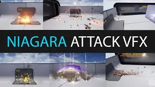 Bonus VFX Preview -Advanced Niagara Essential VFX Vol:01- Unreal Engine(UE4 / UE5)