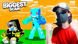 Scamming SmartyPie in Minecraft