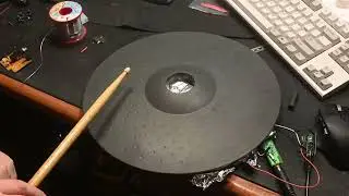 Yamaha PCY130 Touch Tactile Choke/muffling DIY with ARDUINO