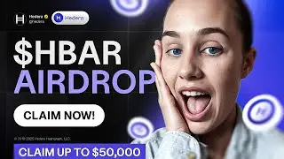 Hedera Hashgraph (HBAR) | Crypto Airdrop | Claim $40,000 Hedera
