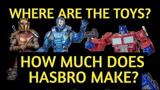 Where are the Toys!? Star Wars vs Marvel  Legends vs Transformers. Why don&rsquo;t we see the same amount?