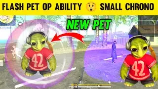 FLASH PET OP ABILITY TEST 😲- NEW PET FLASH PET - GARENA FREE FIRE