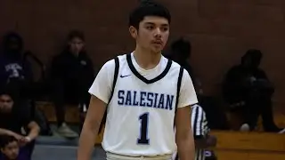 Jordan Ramirez Salesian Mustangs JV Basketball highlights 2023-2024