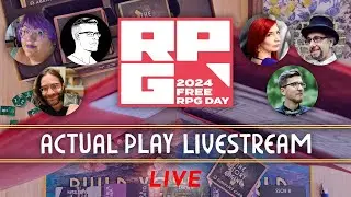 A 100% improvised TTRPG actual play for Free RPG Day