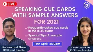 LeapScholar : Speaking Cue Cards with Sample answers for IELTS 2021 | IELTS Speaking