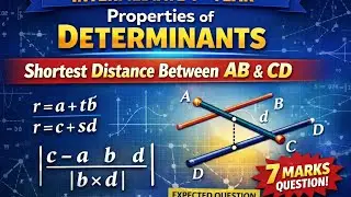 IPE LQA 7MARKS | PROPERTIES OF DETERMINANTS | MOST EXPECTED QUESTION 2026
