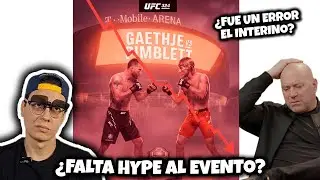 UFC COMETI&Oacute; UN ERROR⁉️ falta HYPE al evento de GAETHJE vs PADDY😢