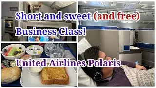 United Airlines 777-200 SFO-EWR Business Class, Surprise upgrade from economy to Polaris