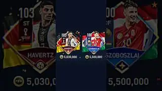 kai Havertz vs Dominik Szoboszlai Fifa Cards💥|#fifamobile #shorts  #fifa23