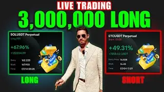 Crypto Live Trading | BITCOIN Live Trading | BTCUSD LIVE | MASSIVE BITCOIN LONG OPEN