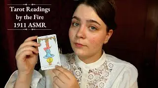 (1911) Tarot Readings by the Fireplace 🖋 Cozy & Relaxing ASMR ✨ Soft Spoken Historical Roleplay