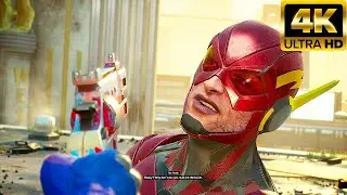 Evil Flash Vs Lex Luthor Fight Scene Suicide Squad Kill The Justice League 2024 (PS5) [4K60FPS]