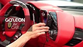 GAZEON for CAR Auto-Clamping Wireless Charging Car Phone Mount Product Demonstration (ENG VER.)