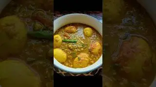 ডিম দিয়ে ছোলার ডাল #recipe #shorts #youtubeshorts #food #viral # #cooking #shortvideo