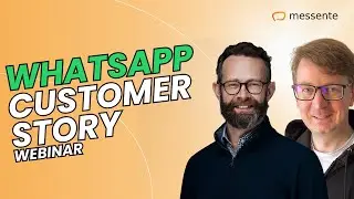 Webinar - Customer WhatsApp Case Study | Messente and Groundwork Apps