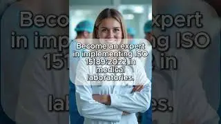 Want to lead the implementation of ISO 15189:2022 for medical laboratories? 🧪