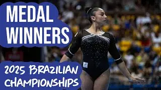 2025 Brazilian Gymnastics Championships Medal Winners