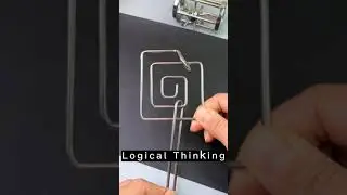 Easily Solve The Spircle Puzzle | Unlock The Metal Rings Puzzles #shorts #unlock #puzzle