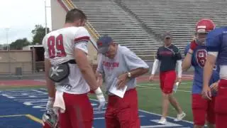 Dayton Football: Coach Wallace, Tight Ends