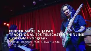 @yoshiakiimahori 今堀良昭ソロライブin東京 2026『あなたのギター弾きます01 Fender Telecaster '70 Thinline - Polkadot Stingray