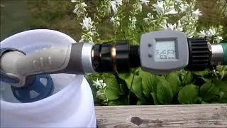 MY4SONS M4 Backpack Sprayer - Run Time measurement