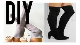 BOTAS CALCETINES? Te enseño a hacerlas!!/DIY SOCK BOOTS/    mimodemami
