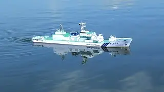 PLH-32 秋津島號 大型直升機巡邏艦 紙模型