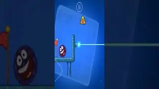 Red Ball 4 | #level54 | Red Ball on Planet. #redball4 #shorts #denidhina