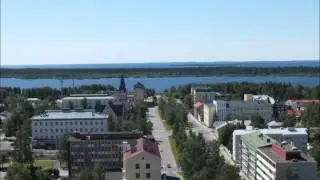 kahvilla kemin kaupungintalon näköalakahvilassa 4.7.2012 klo 14:00