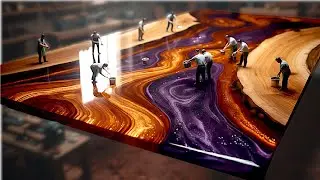 From Carpenter To Artisan Wood And Resin Techniques for Furniture Tables