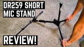 DR259 Short Mic Stand Review! - Drum Gear Unboxing