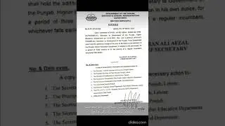 New Secretary HED Punjab