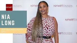 Nia Long Honors Makeup Artist Martha Melendez at NYWIFT Designing Women 2018