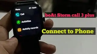 Boat Smartwatch: Phone Pairing Made Easy!