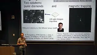 Gavin Morley - Levitating nanodiamonds towards a test of the quantum...(September 5, 2025)