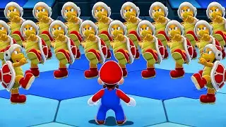 Super Mario 3D World - All Fire Bros. Hideouts