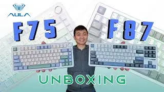 Solid! Aula F75 and F87 Unboxing [Eng Subs] (Tagalog)