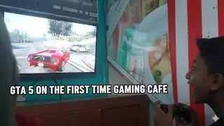 First time gta 5 in gaming cafe | pap gaming