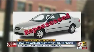 Oakley woman sues title loan lender