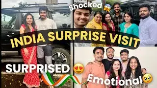 Surprising our PARENTS and FAMILIES in INDIA ❤️🇮🇳|  Emotional Moments❤️| Part 2 | @HSEscapes