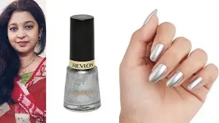 Silver Nail Polish Review | Revlon Silve Jewel Shade 480 For Office Going Women/Girls |SolahSringaar