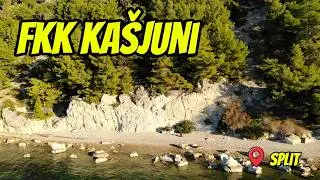 Discover FKK Ka&scaron;juni Beach in Split 🌊 | Hidden Naturist Paradise on the Adriatic #fkkka&scaron;juni #split