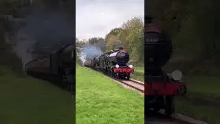 #newbuilds Beachy Head with Tornado coming out of Sharpthorne Tunnel #doubleheader #bluebellrailway