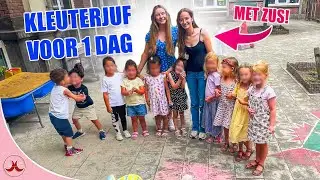 KLEUTERJUF VOOR 1 DAG met zus! #vlog74